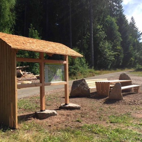 Wanderinfopunkt Schonach